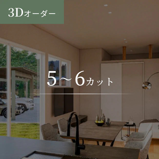 【初回限定価格】3Dオーダー　5～6カット